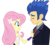 Size: 3349x3000 | Tagged: artist needed, safe, flash sentry, fluttershy, equestria girls, g4, female, flutterflash, high res, male, marriage, shipping, simple background, straight, transparent background, wedding