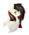 Size: 742x914 | Tagged: safe, artist:twinkepaint, oc, oc only, oc:emala jiss, pegasus, pony, female, heterochromia, looking back, mare, simple background, solo, transparent background