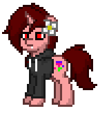 Size: 158x186 | Tagged: safe, oc, oc only, oc:lavenderheart, pony, pony town, simple background, solo, white background