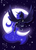 Size: 1632x2241 | Tagged: safe, artist:ellen124, princess luna, alicorn, pony, g4, female, flying, moon, night, solo, stars