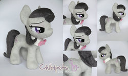 Size: 1300x776 | Tagged: safe, artist:chibi-pets, octavia melody, g4, bowtie, irl, photo, plushie, solo