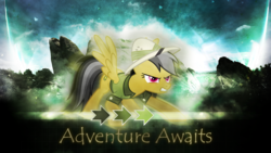 Size: 3840x2160 | Tagged: safe, artist:90sigma, artist:game-beatx14, daring do, g4, 4k, female, high res, solo, wallpaper