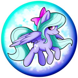 Size: 2539x2539 | Tagged: safe, artist:flamevulture17, flitter, pony, g4, commission, cute, female, flitterbetes, high res, orb, simple background, smiling, solo, transparent background