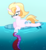 Size: 1986x2156 | Tagged: safe, artist:sugahfox, oc, oc only, oc:waverider, pony, unicorn, female, mare, ocean, solo, surfboard, tentacles