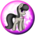 Size: 2539x2539 | Tagged: safe, artist:flamevulture17, octavia melody, earth pony, pony, g4, bowtie, commission, female, high res, looking at you, mare, orb, smiling, solo