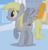 Size: 332x343 | Tagged: safe, screencap, derpy hooves, pegasus, pony, g4, sonic rainboom (episode), cropped, smiling, solo focus, underp