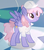 Size: 408x464 | Tagged: safe, screencap, rainbowshine, pegasus, pony, g4, sonic rainboom (episode), background pony, cropped, female, solo, weather factory uniform