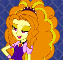 Size: 559x532 | Tagged: safe, adagio dazzle, equestria girls, g4, costanza face, female, ishygddt, meme, solo