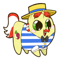 Size: 560x560 | Tagged: safe, artist:coggler, artist:frog&cog, artist:gopherfrog, flam, earth pony, pony, g4, cute, flamabetes, male, simple background, solo, transparent background