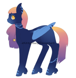 Size: 1315x1339 | Tagged: safe, artist:xkittyblue, oc, oc only, pony, solo