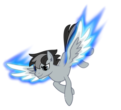 Size: 2200x2000 | Tagged: safe, artist:ponyecho, oc, oc only, oc:light blade, pegasus, pony, commission, heterochromia, high res, simple background, solo, transparent background