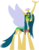 Size: 518x671 | Tagged: safe, artist:dreamy-daze, artist:selenaede, queen chrysalis, changedling, changeling, changeling queen, g4, base used, changedlingified, female, purified chrysalis, solo, what has magic done