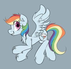 Size: 1467x1425 | Tagged: safe, artist:appleychu, rainbow dash, pony, g4, female, solo