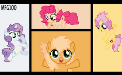 Size: 1023x636 | Tagged: safe, artist:mixelfangirl100, oc, oc only, pony, base used, speedpaint, speedpaint available