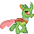 Size: 96x94 | Tagged: safe, artist:botchan-mlp, arista, changedling, changeling, g4, to where and back again, animated, background changeling, cute, cuteling, desktop ponies, gif, pixel art, simple background, solo, sprite, transparent background, trotting