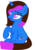 Size: 828x1092 | Tagged: safe, artist:zen-moon, oc, oc only, pony, unicorn, base used, female, mare, raised hoof, simple background, sitting, solo