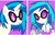 Size: 871x558 | Tagged: safe, dj pon-3, vinyl scratch, human, pony, equestria girls, g4, official, human ponidox, self ponidox