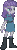 Size: 58x168 | Tagged: safe, artist:botchan-mlp, maud pie, equestria girls, g4, animated, blinking, cute, desktop ponies, female, gif, maudabetes, pixel art, simple background, solo, sprite, transparent background