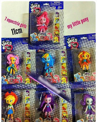 Size: 640x799 | Tagged: safe, applejack, fluttershy, pinkie pie, rainbow dash, rarity, sunset shimmer, twilight sparkle, equestria girls, g4, blue underwear, bootleg, clothes, mane six, my fun hose, panties, skirt, underwear, upskirt