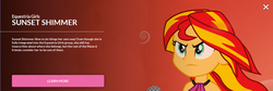 Size: 1261x424 | Tagged: safe, sunset shimmer, equestria girls, g4, my little pony equestria girls: rainbow rocks, official, female, microphone, solo