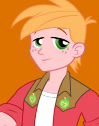 Size: 434x554 | Tagged: safe, big macintosh, human, equestria girls, g4, official, male, solo