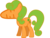 Size: 1175x882 | Tagged: safe, carrot top, golden harvest, food pony, original species, g4, carrot, female, food, simple background, solo, transparent background, wat, weird