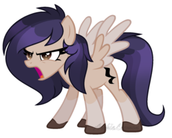 Size: 1247x1003 | Tagged: safe, artist:lnspira, oc, oc only, oc:still doze, pegasus, pony, female, mare, simple background, solo, transparent background