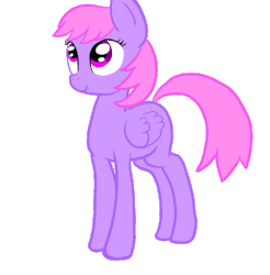 Size: 813x825 | Tagged: safe, artist:paskanaakka, derpibooru exclusive, oc, oc only, oc:melody notes, pegasus, pony, animated, eye shimmer, gif, simple background, solo, transparent background