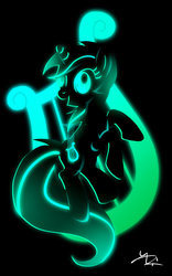 Size: 800x1284 | Tagged: safe, artist:ii-art, lyra heartstrings, g4, cutie mark background, female, monochrome, open mouth, solo