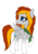 Size: 1024x1447 | Tagged: safe, artist:symphstudio, oc, oc only, oc:lightning hawk, pegasus, pony, clothes, female, mare, raised hoof, scarf, simple background, solo, transparent background