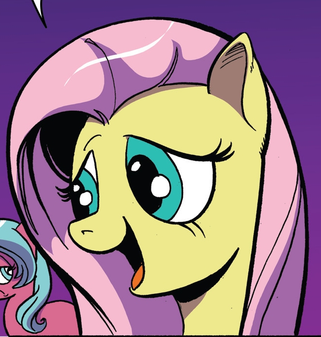 1375905 Safe Artist Andypriceart Fluttershy Idw Spoiler Comic48