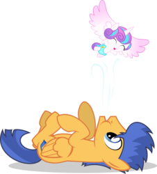 Size: 981x1086 | Tagged: safe, artist:mlp-trailgrazer, flash sentry, princess flurry heart, alicorn, pegasus, pony, g4, baby, baby pony, blowing, cute, diaper, diasentres, duo, equestria's best uncle, eyes closed, female, filly, flurrybetes, flying, male, on back, open mouth, simple background, smiling, spread wings, stallion, trail-grazer is trying to murder us, transparent background, uncle flash, weapons-grade cute