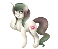 Size: 1300x1100 | Tagged: safe, artist:sketchthebluepegasus, oc, oc only, pony, unicorn, female, mare, simple background, solo, transparent background