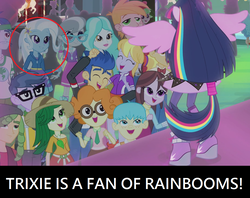 Size: 1086x860 | Tagged: safe, edit, edited screencap, screencap, big macintosh, bright idea, captain planet, cloudy kicks, flash sentry, micro chips, paisley, sandalwood, silver spoon, sweet leaf, trixie, twilight sparkle, velvet sky, watermelody, wiz kid, equestria girls, g4, my little pony equestria girls: rainbow rocks, male, ponied up