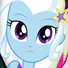 Size: 224x224 | Tagged: safe, screencap, trixie, equestria girls, g4, my little pony equestria girls: legend of everfree, cropped, female, solo
