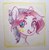 Size: 1065x1080 | Tagged: safe, artist:aphphphphp, oc, oc only, pegasus, pony, bust, ear piercing, female, mare, open mouth, piercing, portrait, smiling, solo, traditional art, watercolor painting