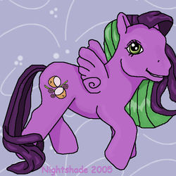 Size: 650x650 | Tagged: safe, artist:purenightshade, coconut grove, pony, g3, female, solo