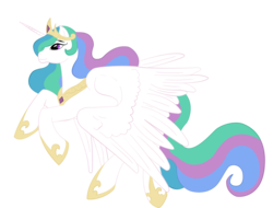 Size: 953x724 | Tagged: safe, artist:purenightshade, princess celestia, alicorn, pony, g4, female, mare, rearing, simple background, solo, transparent background