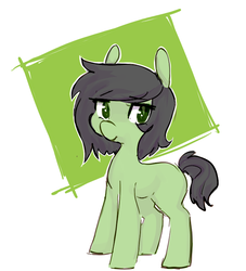 Size: 626x690 | Tagged: safe, artist:braindead, oc, oc only, oc:anon, oc:filly anon, earth pony, pony, female, filly, solo