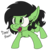 Size: 960x986 | Tagged: safe, artist:lockhe4rt, edit, oc, oc only, oc:filly anon, pony, barking, behaving like a dog, chest fluff, ear fluff, female, filly, solo