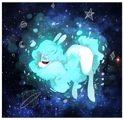 Size: 5000x4840 | Tagged: safe, artist:tamyarts, oc, oc only, original species, absurd resolution, female, mare, solo, space