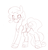 Size: 1004x1048 | Tagged: safe, artist:braindead, mayor mare, earth pony, pony, g4, female, monochrome, solo, sports shorts