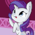 Size: 1280x1280 | Tagged: safe, artist:tjpones edits, edit, editor:dsp2003, rarity, pony, unicorn, g4, adorable distress, animated, cute, diabetes, exploitable, eye shimmer, female, frown, gif, hoofy-kicks, horses doing horse things, looking up, open mouth, rarara, raribetes, rearing, sad, solo, textless, tjpones is trying to murder us, upsies