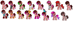 Size: 1251x525 | Tagged: safe, artist:lavenderheart, oc, oc only, oc:lavenderheart, bat pony, pony, unicorn, pony town, solo