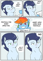 Size: 1240x1748 | Tagged: safe, artist:lrusu, rainbow dash, soarin', pony, comic:rainbow crush, g4, comic, dialogue