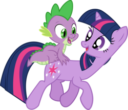 Size: 4111x3538 | Tagged: safe, artist:cloudyskie, spike, twilight sparkle, dragon, pony, g4, winter wrap up, .ai available, high res, simple background, transparent background, vector