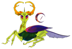 Size: 800x546 | Tagged: safe, artist:systemf4ilure, thorax, changedling, changeling, g4, to where and back again, king thorax, male, prone, simple background, solo, transparent background