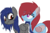 Size: 872x567 | Tagged: safe, artist:pinkamenacheshirepie, oc, oc only, oc:lucid dream, oc:wolfy punk, pegasus, pony, base used, female, mare, simple background, transparent background