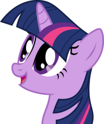 Size: 7000x8369 | Tagged: safe, artist:luckreza8, twilight sparkle, pony, g4, absurd resolution, cute, female, happy, open mouth, simple background, smiling, solo, transparent background, twiabetes, vector