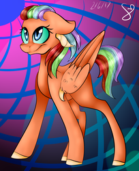 Size: 1601x1961 | Tagged: safe, artist:eclispeluna, oc, oc only, pegasus, pony, female, green sclera, mare, solo
